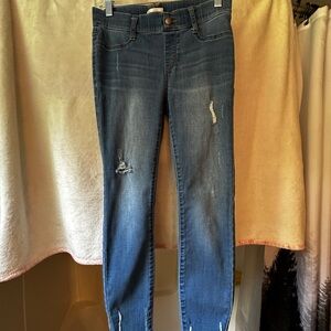 LC Lauren Conrad Blue Skinny Jeans